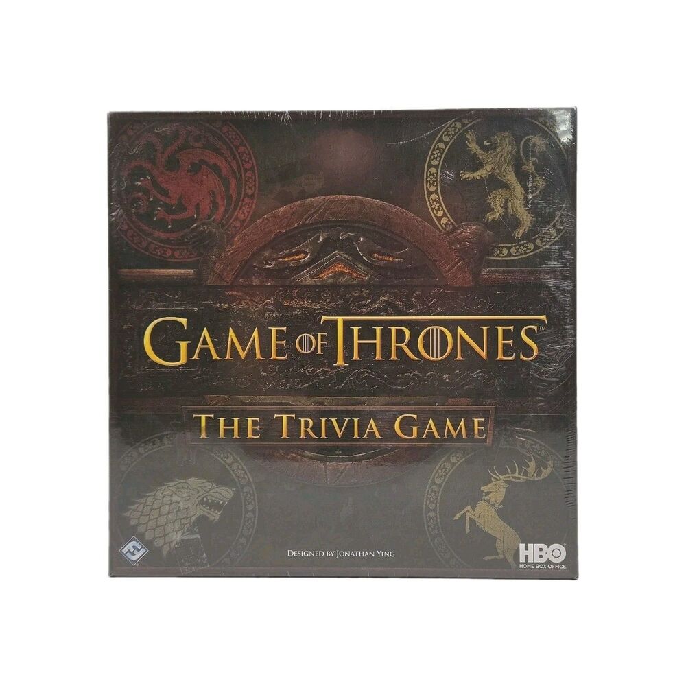 Game Of Thrones Trivia Game 2015 HBO Fantasy Flight NEW Sealed Seasons 1-4